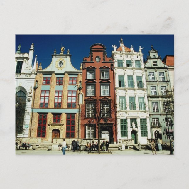 Cartão Postal Cartão-postal para casas estreitas (Frente)