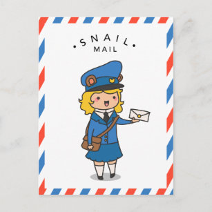 Cartão Postal Cartão-postal para correio lacunar