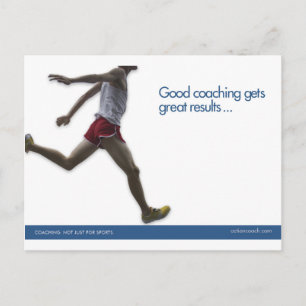 Cartão Postal Cartão-postal para esporte de rastreamento