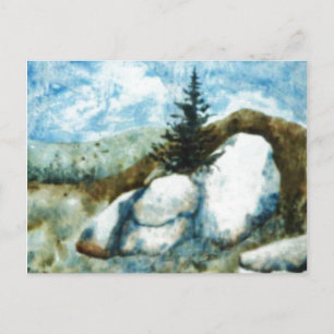 Cartão Postal Cartão-postal para estradas nacionais "Rocks and