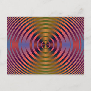 Cartão Postal Cartão-postal para Joias Caleidoscópicas