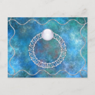 Cartão Postal Cartão-postal para o anel de água