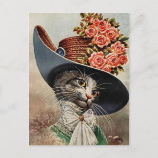 Cartão Postal Cartão-postal para o aviso de nomeação veterinária