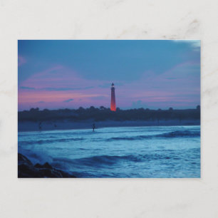Cartão Postal Cartão-postal para o Farol de entrada Ponce de Leo