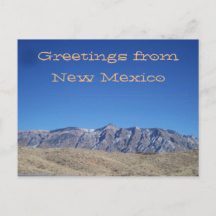 Cartão Postal Cartão-postal para o New Mexico View