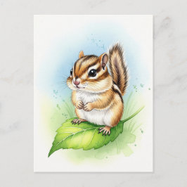 Cartão Postal Cartão-postal para os animais selvagens do jovem C