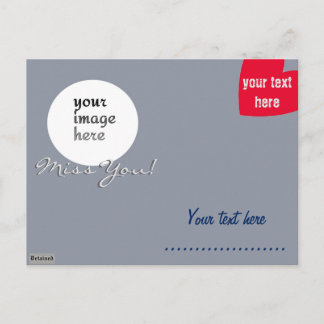 Cartão Postal Cartão-postal para os detidos