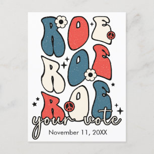 Cartão Postal Cartão-postal para os direitos de aborto de eleito