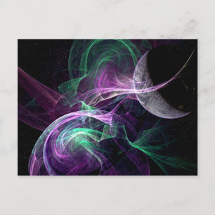 Cartão Postal Cartão-postal para os ventos solares