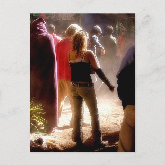 Cartão Postal Cartão-postal para os vislumbres do andar de Dance (Frente)