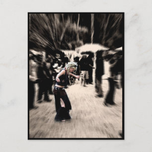 Cartão Postal Cartão-postal para os vislumbres do DanceFlol