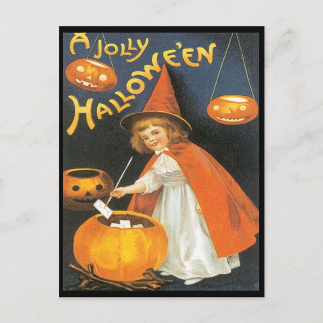 Cartão Postal Cartão-postal para problemas de fervura de bruxa (Frente)