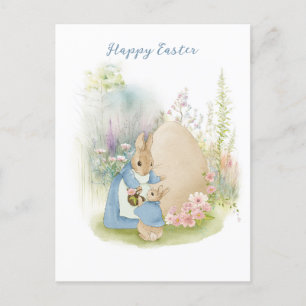 Cartão Postal Cartão-postal Páscoa Peter Rabbit