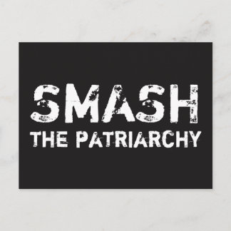 Cartão Postal Cartão-postal Patriarcado Feminista SMASH