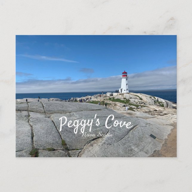 Cartão Postal Cartão-postal Peggys Cove Nova Scotia (Frente)