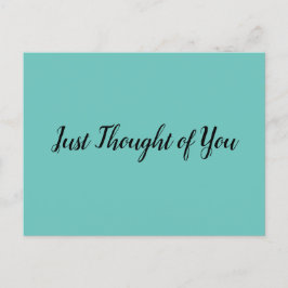 Cartão Postal Cartão-postal - Pensava: estou a aplausos-te!