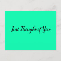 Cartão-postal - Pensei: Olá, Sunshine!