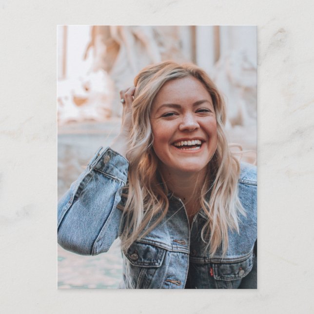 Cartão Postal Cartão-postal personalizado (Frente)