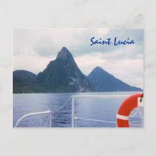 Cartão Postal Cartão-postal personalizado da Lucia do santo