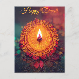 Cartão Postal Cartão-postal personalizado Diwali