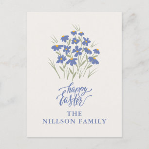 Cartão Postal Cartão-postal personalizado do felz pascoa