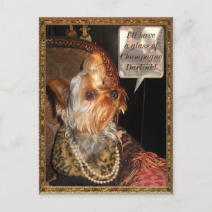 Cartão Postal Cartão-postal personalizável de festa noturna