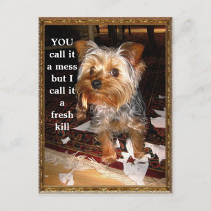 Cartão Postal Cartão-postal personalizável do Shredder