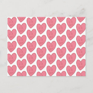 Cartão Postal Cartão-postal personalizável U R Hot Funny Candy