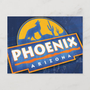 Cartão Postal Cartão-postal Phoenix Coyote