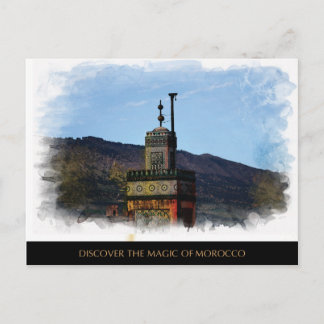 Cartão Postal Cartão-postal pintado de Marrocos