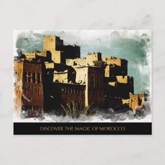 Cartão Postal Cartão-postal pintado de Marrocos