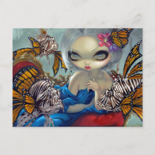 Cartão Postal Cartão-postal "Poissons Volants: Le Poisson-Lion"