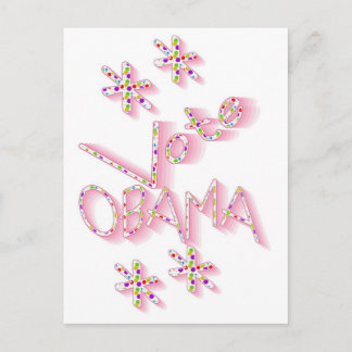 Cartão Postal Cartão-postal político Obama para votação em branc