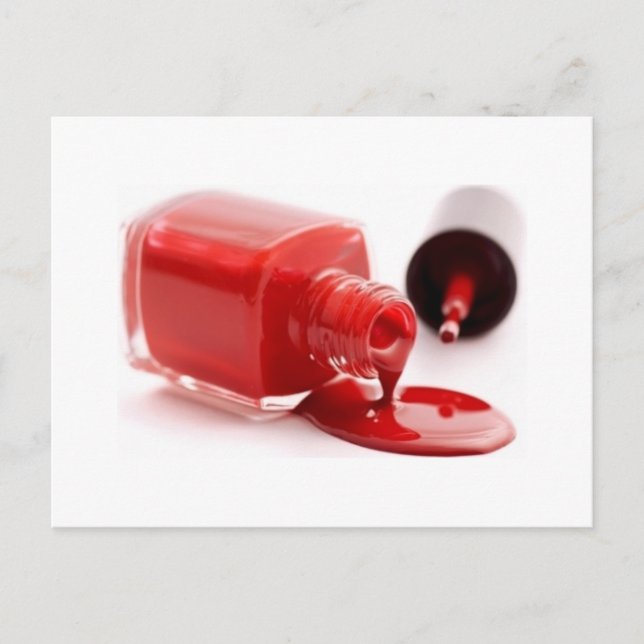 Cartão Postal Cartão-postal polonês para unhas (Frente)