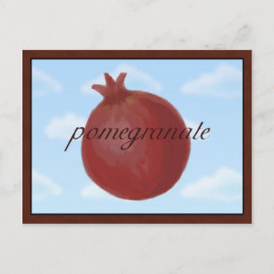 Cartão Postal Cartão-postal Pomegranato surrealista