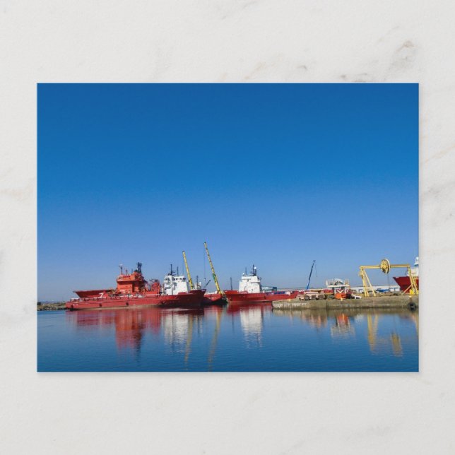 Cartão Postal Cartão-postal 'Port of Leith, Edinburgh' (Frente)