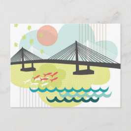Cartão Postal Cartão-postal Portland de Passagem Tilikum