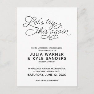 Cartão Postal Cartão-postal Postado De Novo No Casamento Do vamo