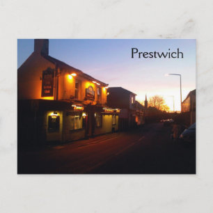 Cartão Postal Cartão-postal Prestwich Sunset