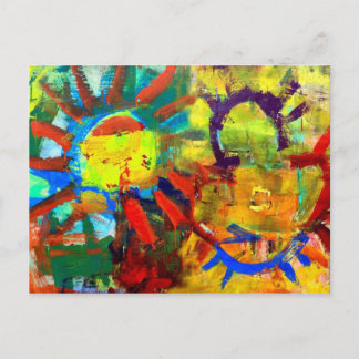 Cartão Postal Cartão-postal Primordial Sun