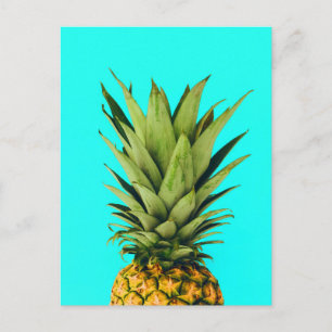 Cartão Postal Cartão-postal principal do Mint Pineapple