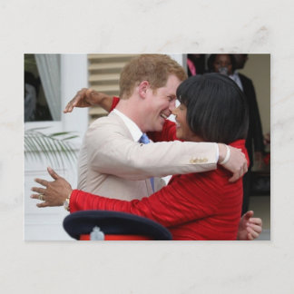Cartão Postal Cartão-postal Príncipe Harry & PM Portia Simpson M