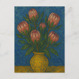 Cartão Postal Cartão-postal Protea