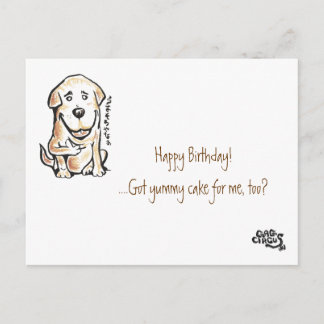 Cartão Postal Cartão-postal Puppy Gonta - De Gag-Circus, Osaka J