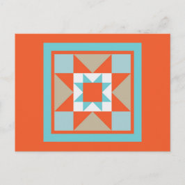 Cartão Postal Cartão-postal Quilt - Martha Washington Star