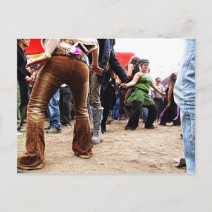 Cartão Postal Cartão-postal Rainbow Boogie