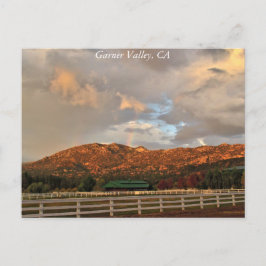 Cartão Postal Cartão-Postal Rainbow Em Garner Valley, CA
