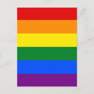 Cartão Postal Cartão-postal Rainbow Pride