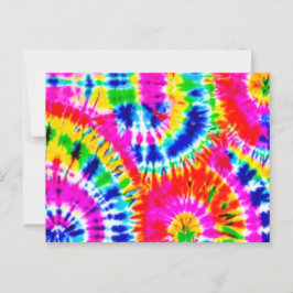 Cartão Postal Cartão-postal Rainbow Tie