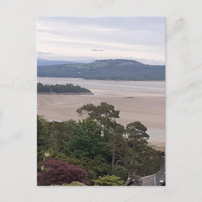 Cartão Postal Cartão-postal Rainy Morecambe Bay (Frente)